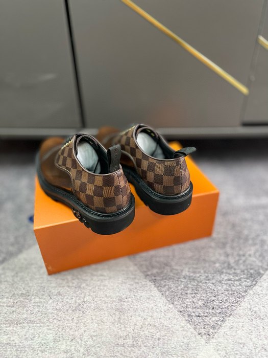 Shoes Louis Vuitton formal leather shoes Brown