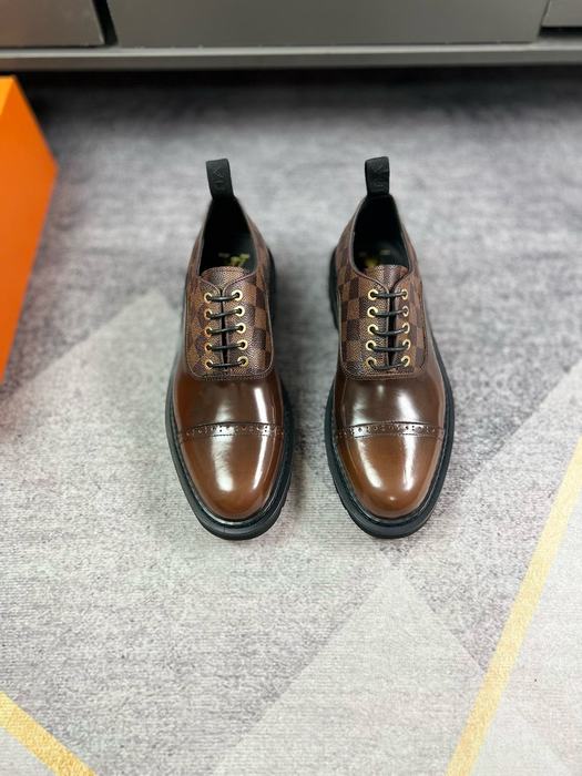 Shoes Louis Vuitton formal leather shoes Brown
