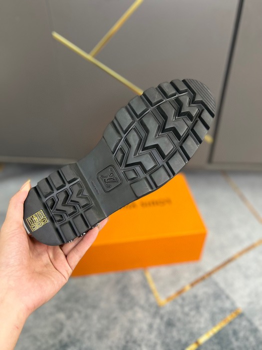 Shoes Louis Vuitton lace up loafer Brown