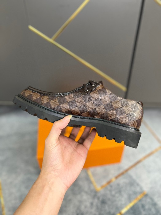 Shoes Louis Vuitton lace up loafer Brown