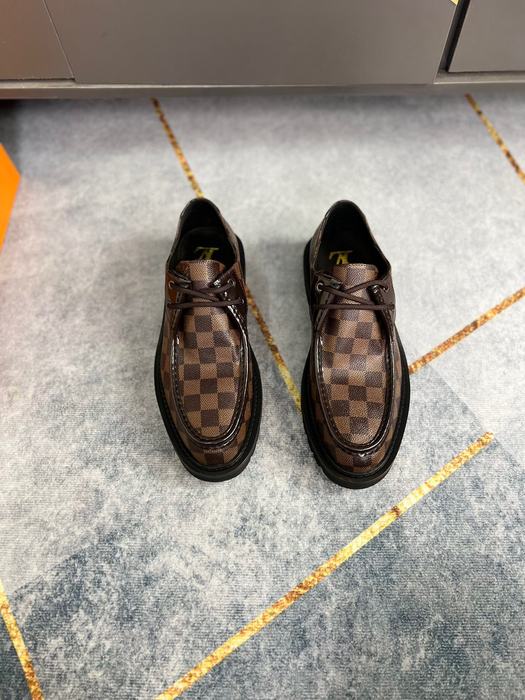 Shoes Louis Vuitton lace up loafer Brown