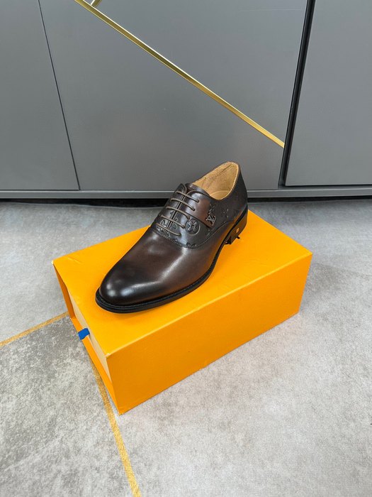 Shoes Louis Vuitton leather oxford Brown