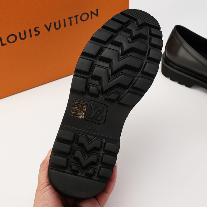 Shoes Louis Vuitton loafer Black 001
