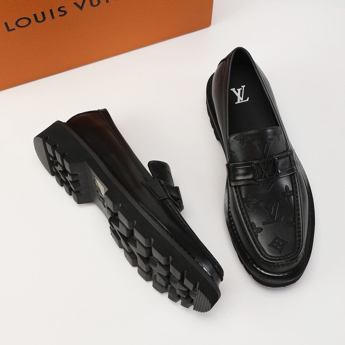 Shoes Louis Vuitton loafer Black 001