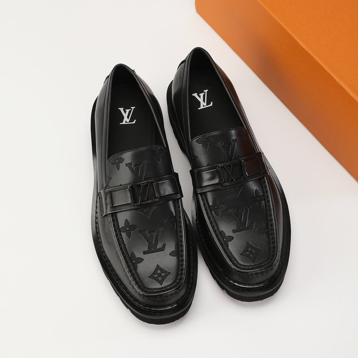 Shoes Louis Vuitton loafer Black 001