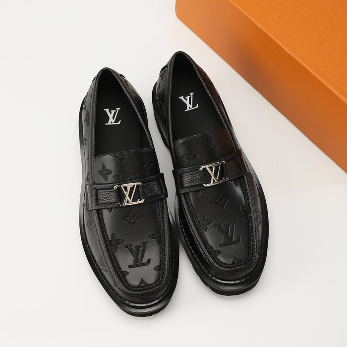 Shoes Louis Vuitton loafer Black 002