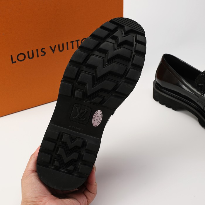 Shoes Louis Vuitton loafer Black 003