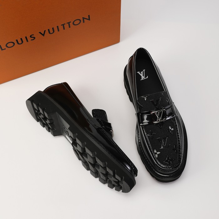 Shoes Louis Vuitton loafer Black 003