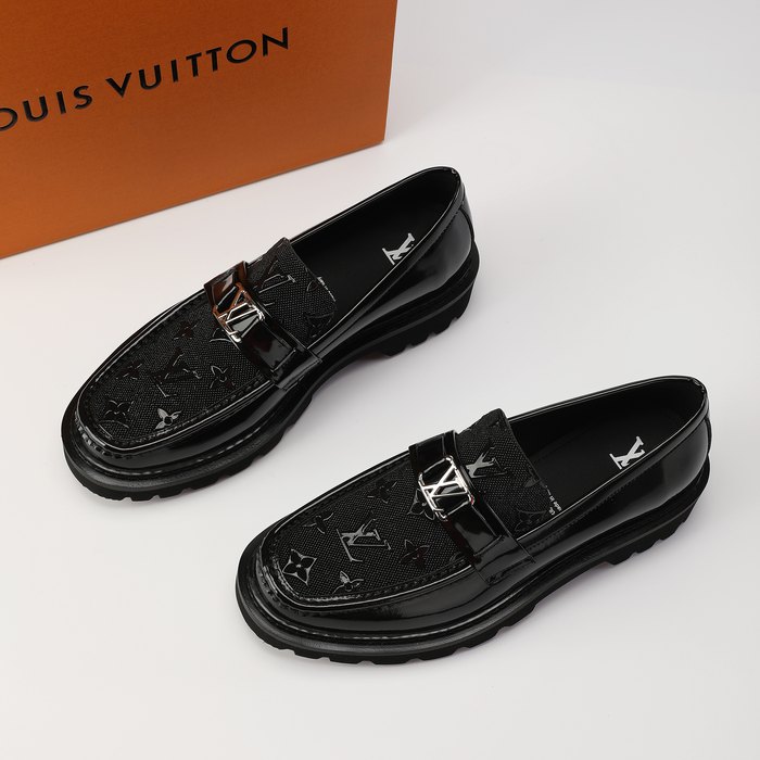 Shoes Louis Vuitton loafer Black 003