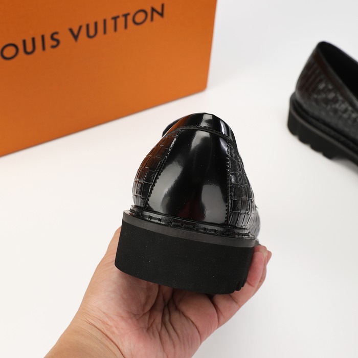 Shoes Louis Vuitton loafer Black 004