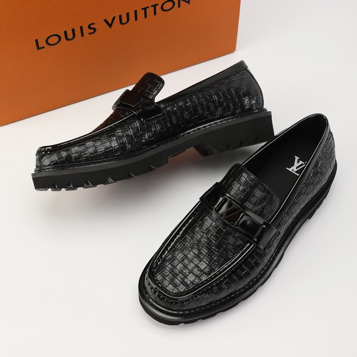 Shoes Louis Vuitton loafer Black 004