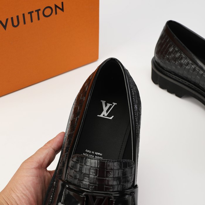 Shoes Louis Vuitton loafer Black 004