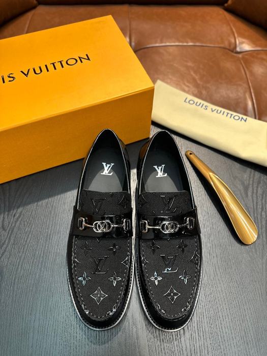 Shoes Louis Vuitton loafer Black 005