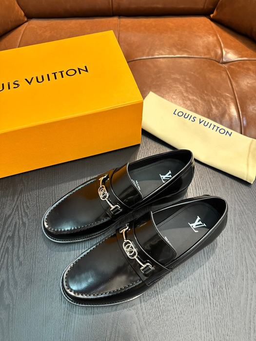 Shoes Louis Vuitton loafer Black 006