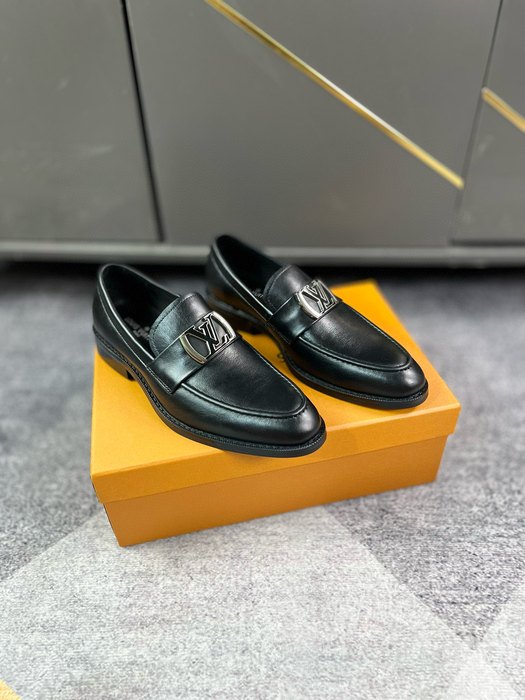 Shoes Louis Vuitton loafer Black 011