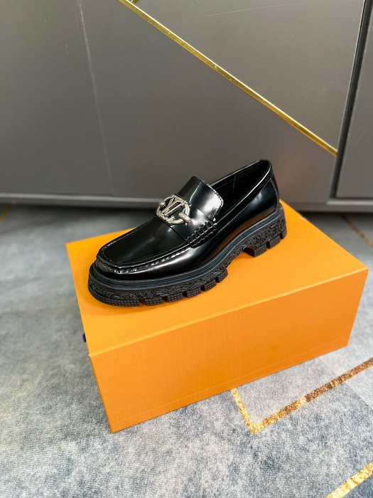 Shoes Louis Vuitton loafer Black 021