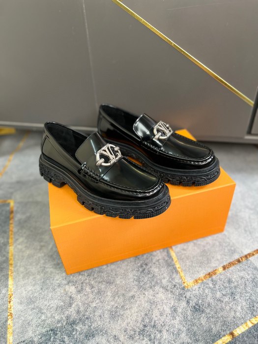 Shoes Louis Vuitton loafer Black 021