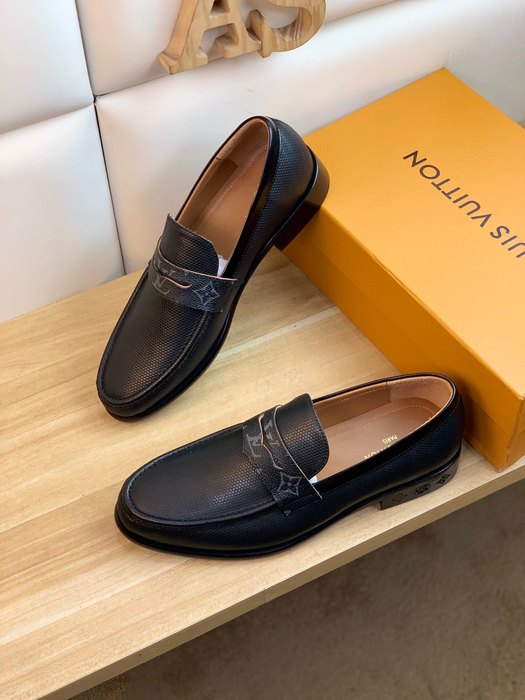 Shoes Louis Vuitton loafer Black 034