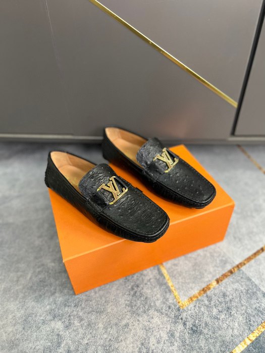 Shoes Louis Vuitton loafer Black 042