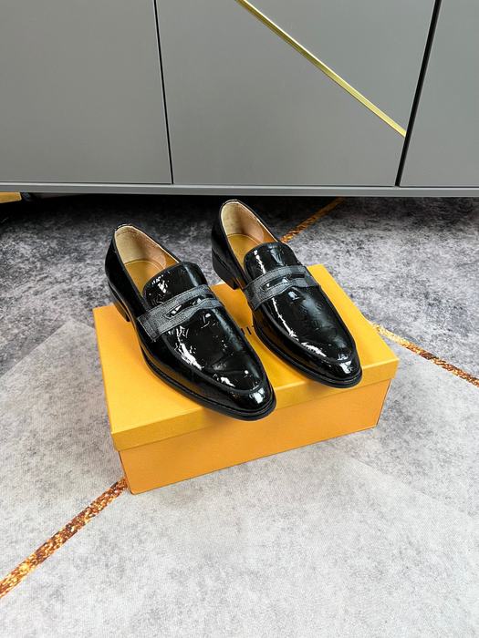 Shoes Louis Vuitton loafer Black 044
