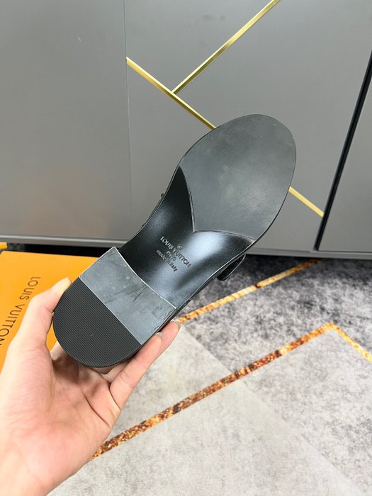 Shoes Louis Vuitton loafer Black 058