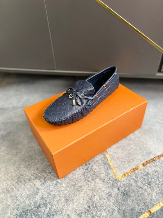 Shoes Louis Vuitton loafer Blue 001