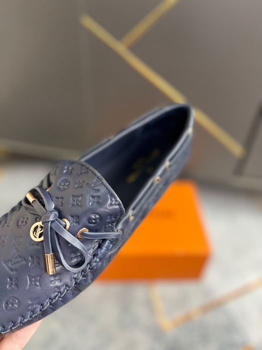 Shoes Louis Vuitton loafer Blue 001