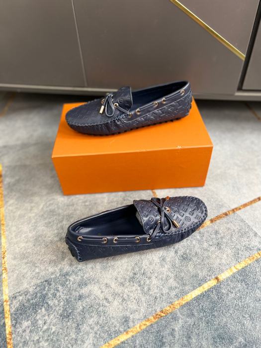 Shoes Louis Vuitton loafer Blue 001