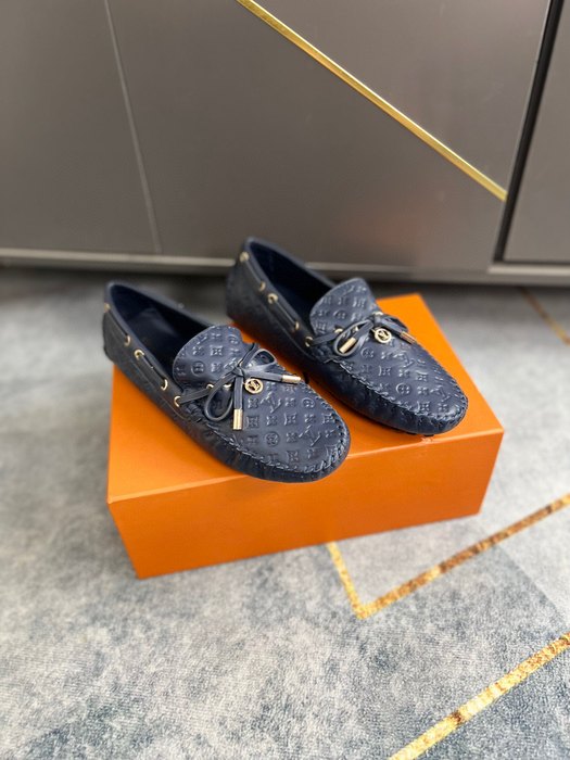 Shoes Louis Vuitton loafer Blue 001