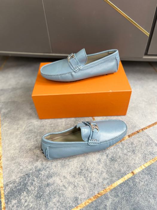 Shoes Louis Vuitton loafer Blue 002