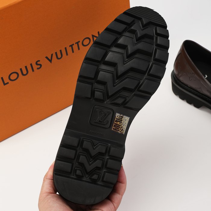Shoes Louis Vuitton loafer Brown 001