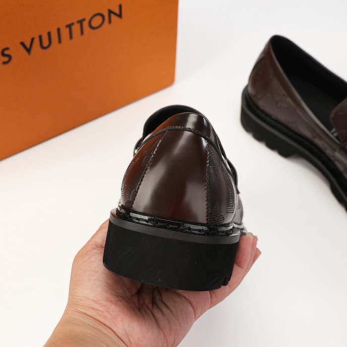 Shoes Louis Vuitton loafer Brown 001