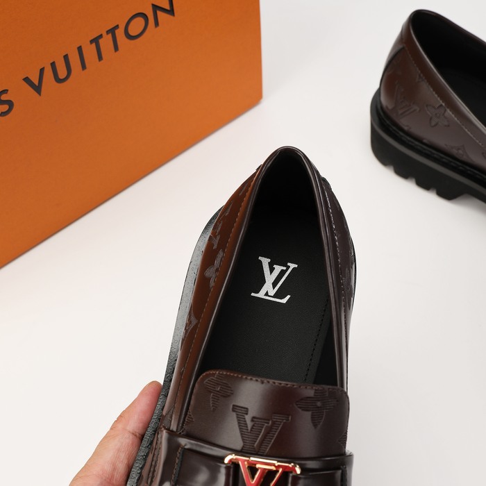 Shoes Louis Vuitton loafer Brown 001