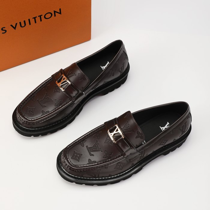 Shoes Louis Vuitton loafer Brown 001