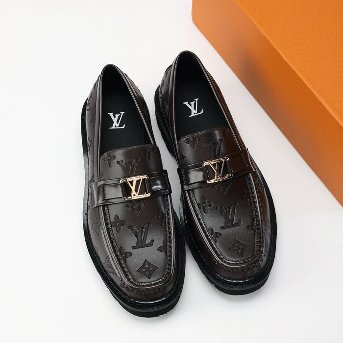 Shoes Louis Vuitton loafer Brown 001