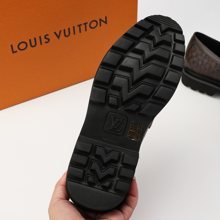 Shoes Louis Vuitton loafer Brown 002