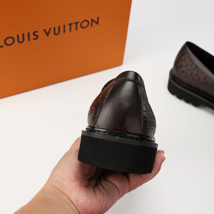 Shoes Louis Vuitton loafer Brown 002