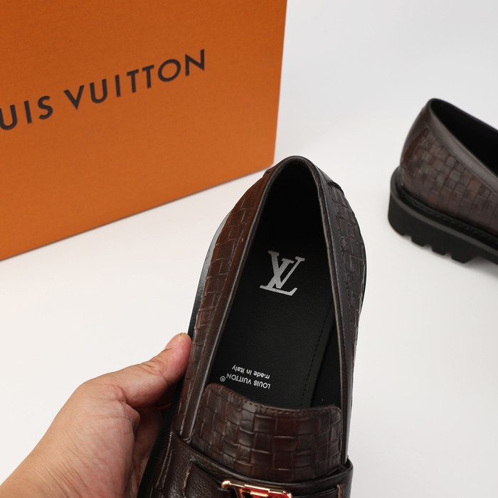 Shoes Louis Vuitton loafer Brown 002