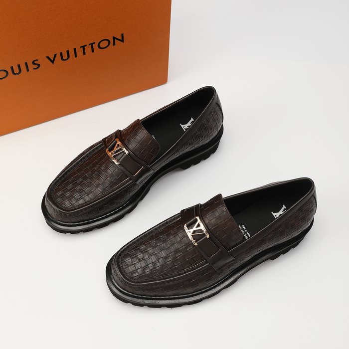 Shoes Louis Vuitton loafer Brown 002