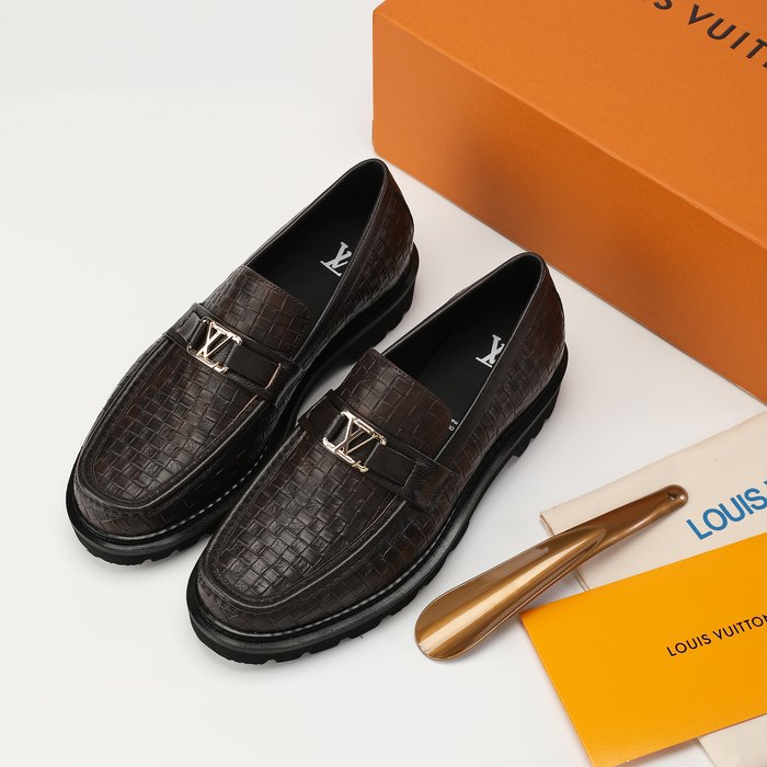 Shoes Louis Vuitton loafer Brown 002