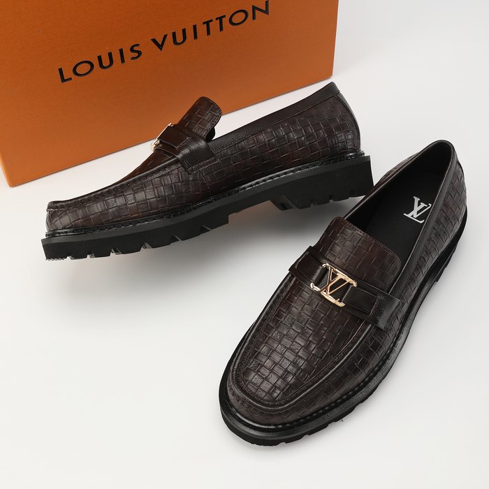 Shoes Louis Vuitton loafer Brown 002