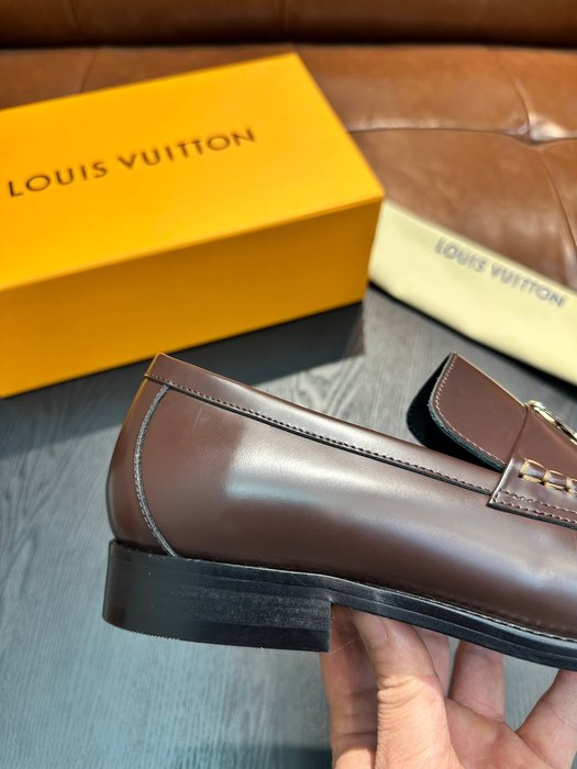 Shoes Louis Vuitton loafer Brown 003