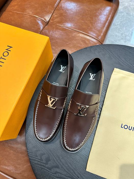 Shoes Louis Vuitton loafer Brown 003
