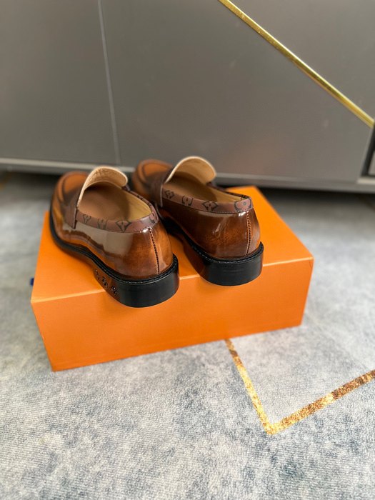 Shoes Louis Vuitton loafer Brown 004