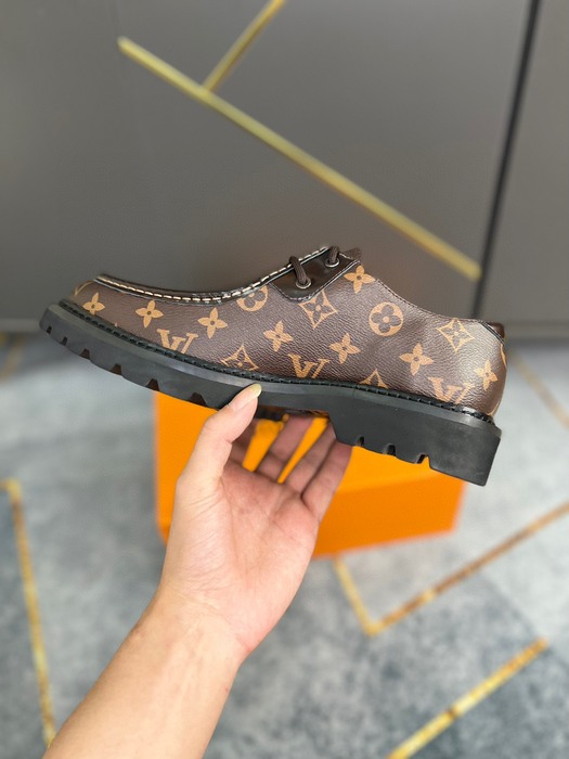 Shoes Louis Vuitton loafer Brown 005