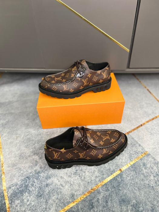 Shoes Louis Vuitton loafer Brown 005