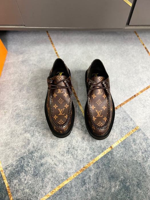 Shoes Louis Vuitton loafer Brown 005