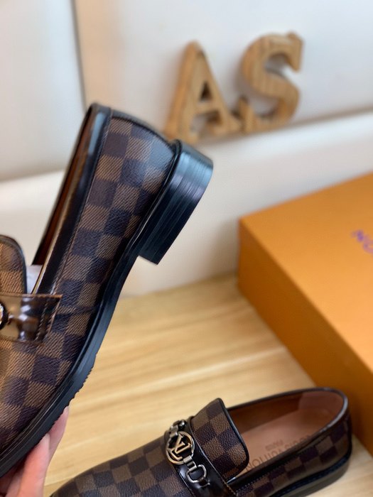 Shoes Louis Vuitton loafer Brown 006