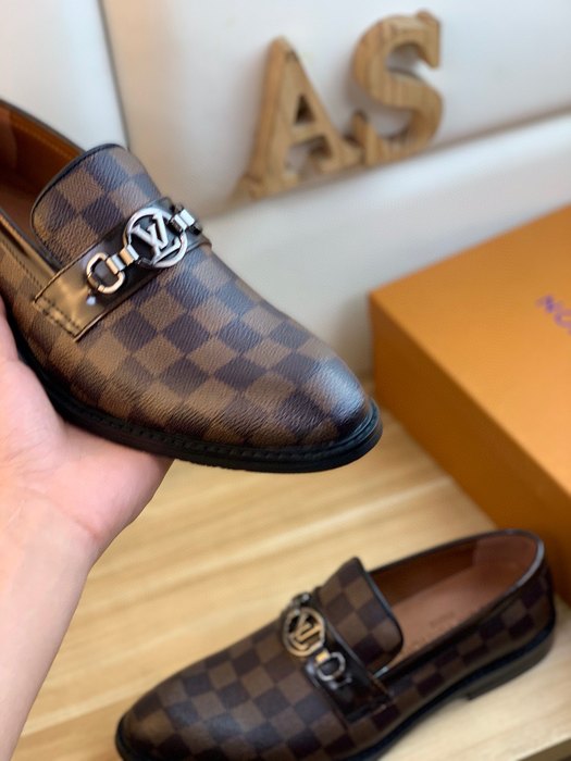 Shoes Louis Vuitton loafer Brown 006