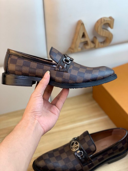 Shoes Louis Vuitton loafer Brown 006